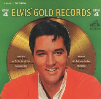 Elvis Presley 1967 -  Elvis_s Gold Records Volume 4 - Na escolha de 10 álbuns musicais, 10 filmes ou desenhos, o Pen-Drive será grátis...Aproveite!