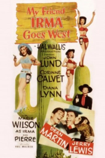 1950 Jerry Lewis - My Friend Irma Goes West (Legendado) - Na Escolha de 10 filmes ou desenhos, o Pen-Drive será grátis...Aproveite!