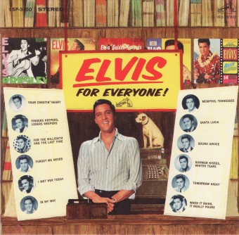 Elvis Presley 1965 - Elvis For Everyone - Na escolha de 10 álbuns musicais, 10 filmes ou desenhos, o Pen-Drive será grátis...Aproveite!
