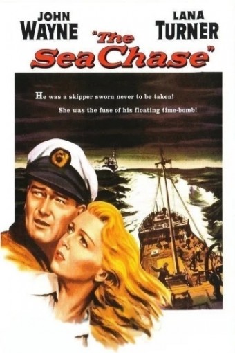 1955 John Wayne - Mares Violentos (The Sea Chase) (Legendado) - Na Escolha de 10 filmes ou desenhos, o Pen-Drive será grátis...Aproveite!