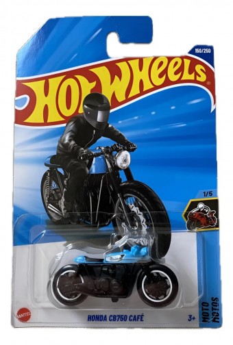 Hot Wheels - HONDA CB750 CAFE AZUL