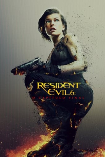 2017 Resident Evil 6 - O Capítulo Final (Dublado) - Na Escolha de 10 filmes ou desenhos, o Pen-Drive será grátis...Aproveite!