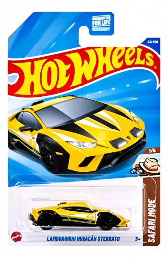 Hot Wheels - LAMBORGUINI HURACAN STERRATO AMARELO