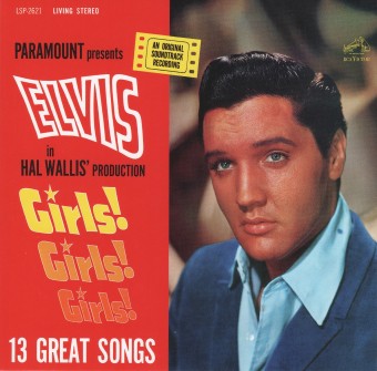 Elvis Presley 1962 -  Girls! Girls! Girls! - Na escolha de 10 álbuns musicais, 10 filmes ou desenhos, o Pen-Drive será grátis...Aproveite!
