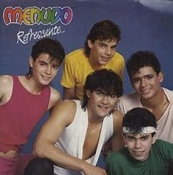Menudo 1986 - Refrescante - Na escolha de 10 álbuns musicais, 10 filmes ou desenhos, o Pen-Drive será grátis...Aproveite!