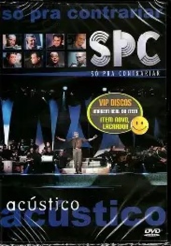 SPC Só Pra Contrariar (VIDEO) - Acústico (Ao Vivo) (2001) - Na Escolha de 10 álbuns musicais, 10 filmes ou desenhos, o Pen-Drive será grátis...Aproveite!