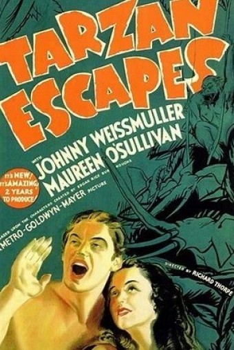 1936 Tarzan - Escapes (Dublado) - *Na Escolha de 10 filmes ou desenhos, o Pen-Drive será grátis...Aproveite!