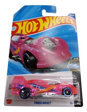 Hot Wheels - POWER ROCKET ROSA