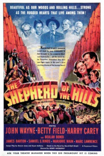 1941 John Wayne - O Morro dos Maus Espíritos (The Shepherd of the Hills) (Legendado) - Na Escolha de 10 filmes ou desenhos, o Pen-Drive será grátis..