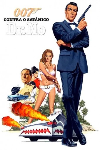 1962 007 Contra o Satânico Dr. No (Dublado) - Na Escolha de 10 filmes ou desenhos, o Pen-Drive será grátis...Aproveite!