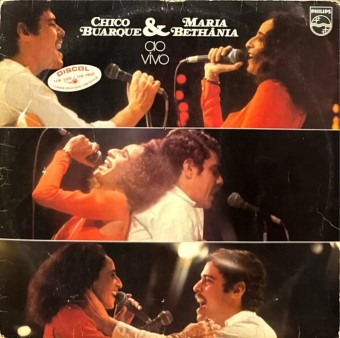 Chico Buarque 1975 - Chico Buarque & Maria Bethânia - Ao Vivo - Na escolha de 10 álbuns musicais, 10 filmes ou desenhos, o Pen-Drive será grátis...Aproveite!