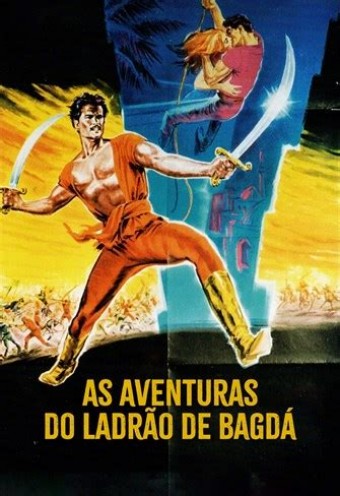 1961 As Aventuras do Ladrão de Bagdad (Legendado) - Na Escolha de 10 filmes ou desenhos, o Pen-Drive será grátis...Aproveite!