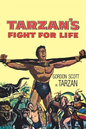 1958 Tarzan - Fight For Life (Gordon Scott) (Legendado) - *Na Escolha de 10 filmes ou desenhos, o Pen-Drive será grátis...Aproveite!