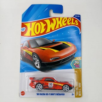 Hot Wheels - 95 MAZDA RX-7 DRIFT VERMELHO