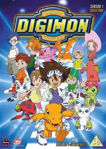 ANIME - Digimon - 1ª Temporada (Dublado) - PEN-DRIVE INCLUSO