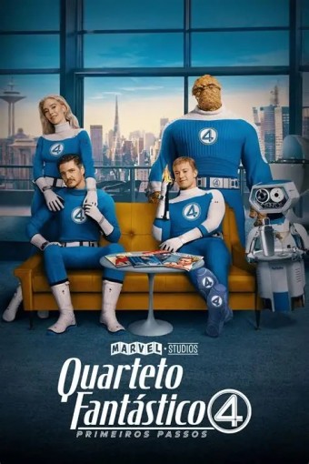 2025 Quarteto Fantástico - Primeiros Passos (Dublado) - Na Escolha de 10 filmes ou desenhos, o Pen-Drive será grátis...Aproveite!