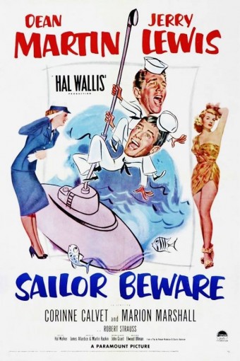1952 Jerry Lewis - Sailor Beware (Legendado) - Na Escolha de 10 filmes ou desenhos, o Pen-Drive será grátis...Aproveite!
