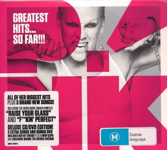 P!nk 2010 - Greatest Hits...So Far!!! (Australian Edition) - Na Escolha de 15 álbuns musicais e Video, o Pen-Drive será grátis...Aproveite!