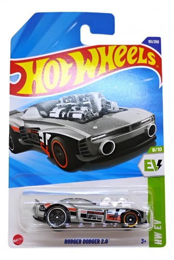 Hot Wheels - RODGER DODGER 2.0 CINZA