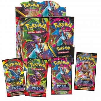 JOGO DE CARTAS POKEMON - MEGAEVOLUÇÃO FOGO FANTASMAGORICO