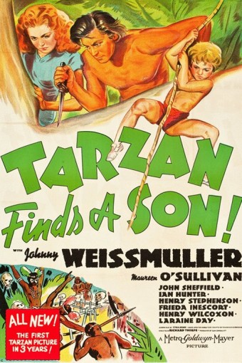 1939 Tarzan - Finds A Son (Johnny Weissmuller) (Legendado) - *Na Escolha de 10 filmes ou desenhos, o Pen-Drive será grátis...Aproveite!