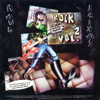 Raul Seixas 1986 - Raul Rock Volume II- Na escolha de 10 álbuns musicais, 10 filmes ou desenhos, o Pen-Drive será grátis...Aproveite!