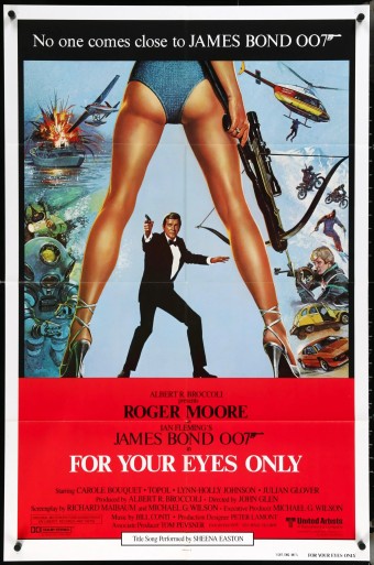 1981 007 Somente Para Seus Olhos (Dublado) - *Na Escolha de 10 filmes ou desenhos, o Pen-Drive será grátis...Aproveite!