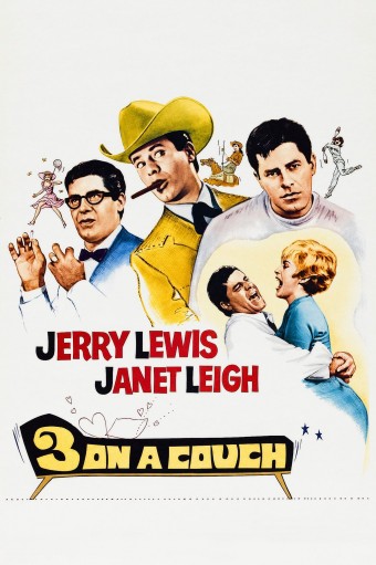 1966 Jerry Lewis - Three On A Couch (Legendado) - Na Escolha de 10 filmes ou desenhos, o Pen-Drive será grátis...Aproveite!