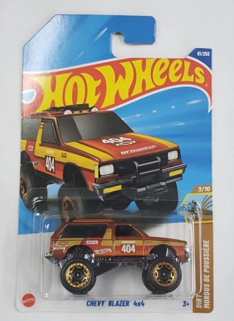 Hot Wheels - CHEVY BLASER 4X4 VERMELHO