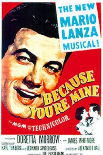 1952 Tu és Minha Paixão (Because You're Mine) (Legendado) - *Na Escolha de 10 filmes ou desenhos, o Pen-Drive será grátis...Aproveite!