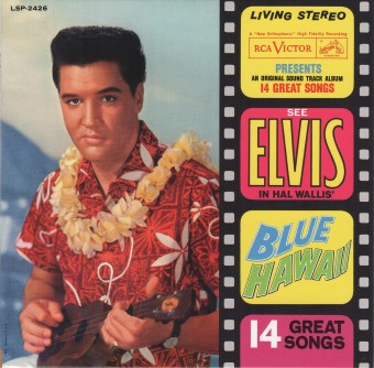 Elvis Presley 1961 - Blue Hawaii - Na escolha de 10 álbuns musicais, 10 filmes ou desenhos, o Pen-Drive será grátis...Aproveite!
