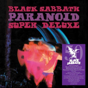 Black Sabbath 2020 - Paranoid (50th Anniversary Deluxe Box Set) - Na escolha de 10 álbuns musicais, 10 filmes ou desenhos, o Pen-Drive será grátis...Aproveite!