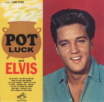 Elvis Presley 1962 -  Pot Luck - Na escolha de 10 álbuns musicais, 10 filmes ou desenhos, o Pen-Drive será grátis...Aproveite!