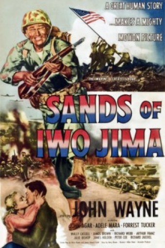 1949 John Wayne - Areias de Iwo Jima (Sands of Iwo Jima) (Legendado) - Na Escolha de 10 filmes ou desenhos, o Pen-Drive será grátis...Aproveite!