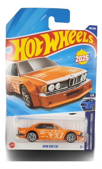 Hot Wheels - BMW 635 CSI LARANJA
