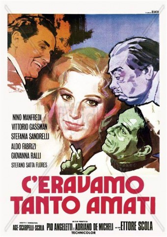 1974 C&#39;eravamo tanto amati (Legendado) - Ettore Scola - Na Escolha de 10 filmes ou desenhos, o Pen-Drive será grátis...Aproveite!