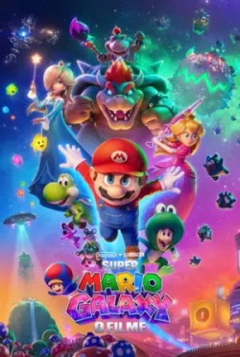 Super Mario Galaxy - O Filme (2026) (Dublado) - *Na Escolha de 10 filmes ou desenhos, o Pen-Drive será grátis...Aproveite