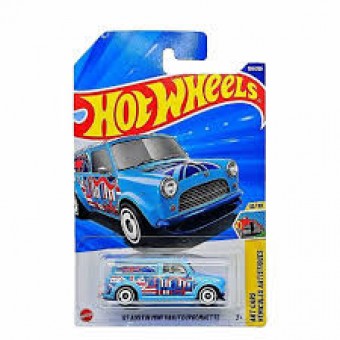 Hot Wheels - 67 AUSTIN MINI VAN AZUL