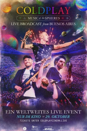 Coldplay (VIDEO) - Music of the Spheres - Live from Buenos Aires (2021) - Na Escolha de 10 álbuns musicais, 10 filmes ou desenhos, o Pen-Drive será grátis...Aproveite!